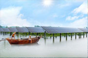 On-water Solar Power Plants classified by functions 